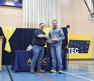Avtec student recieves diploma