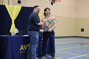 Avtec student recieves diploma